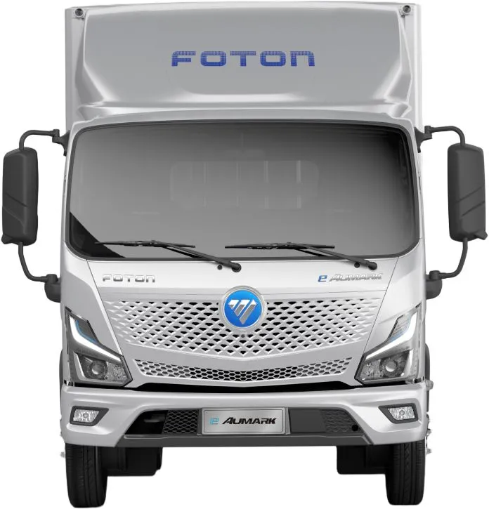 Foton ELE4 eAumark Refrigerated truck chassis 4x2 electric truck Ukraine European Standard Charging
