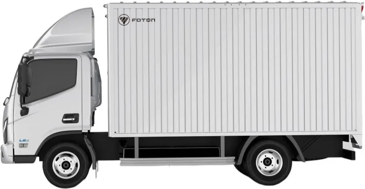 Foton ELE4 eAumark Refrigerated truck chassis 4x2 electric truck Ukraine European Standard Charging