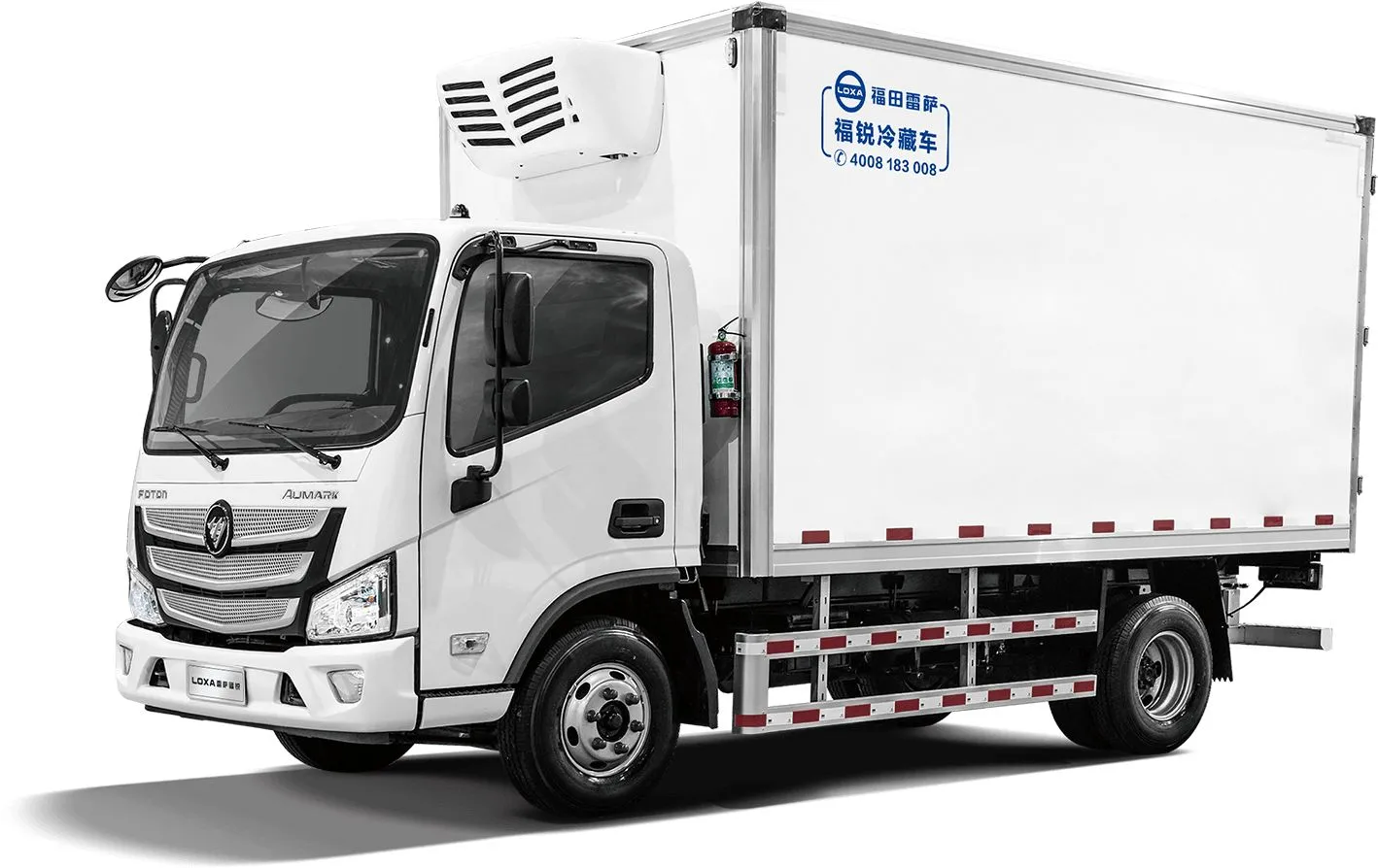 Foton Aumark S refrigerator truck cold-chain 4x2 115hp Thermo King RV589 Turkmenistan