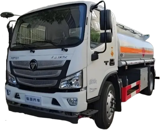 Foton Aumark s 4x2 5m³ 120L fuel tanker truck for Philippines LHD Euro IV