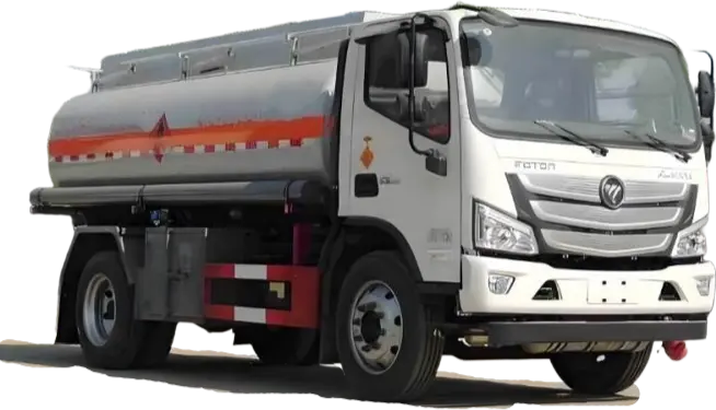 Foton Aumark s 4x2 5m³ 120L fuel tanker truck for Philippines LHD Euro IV