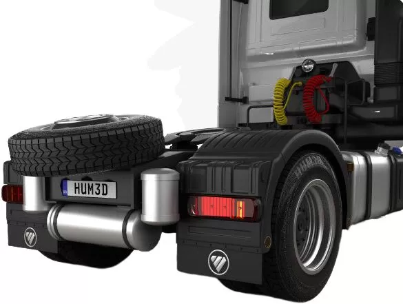 Foton Truck Auman EST-A tractor truck 4x2 560hp cumins engine automatic for Iran -carousel- 5